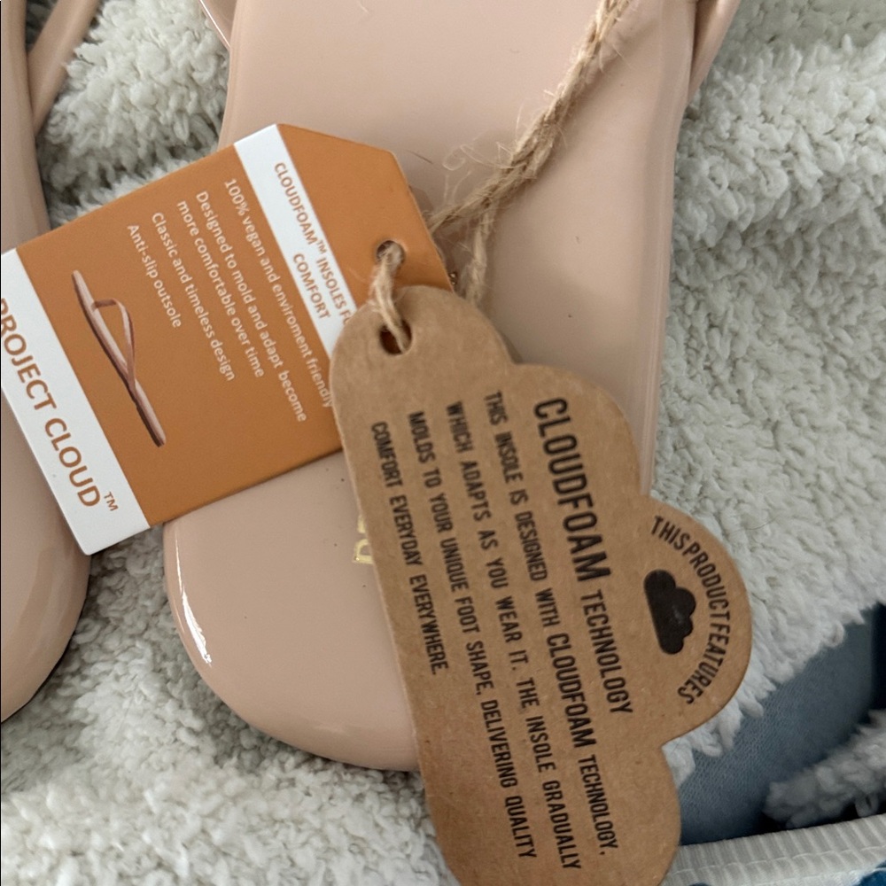 Project cloud foundations memory foam Thin-Strap … - image 4